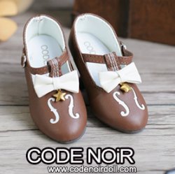 CLS000176 Brown Violin (SD High Heel)
